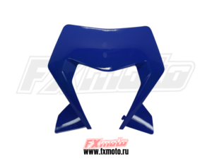 Обод фары синий K10