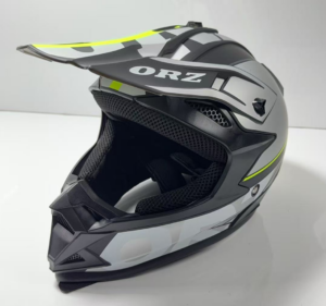 Шлем кроссовый BLACK GREEN XL 118