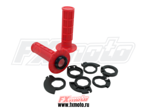 Грипсы Lock-on красные /ОТОМ