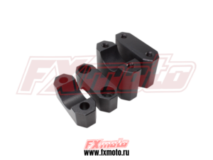 Крепления руля комплект черные CB300F