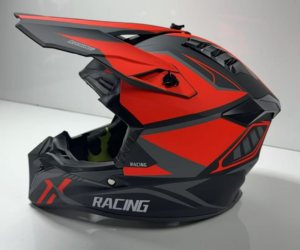 Шлем кроссовый MATT BLACK ORANGE XL  127