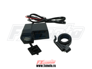 Зарядка USB+ВОЛЬТМЕТР