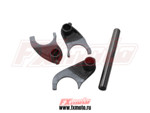 Вилки КПП в сборе + вал YBS300