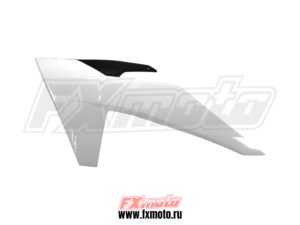 Пластик бака белый левый K10
