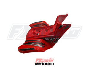 Пластик задний бел. черн. син. крас. COYOTE 125