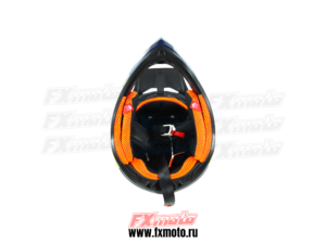 Шлем кроссовый BLACK ORANGE KTM "L"  AIRCRAFT
